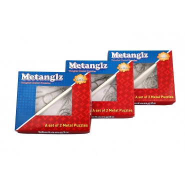 Metanglz Tangled Metal Puzzles Set 1B